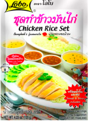 Lobo - Chicken rice set 120g