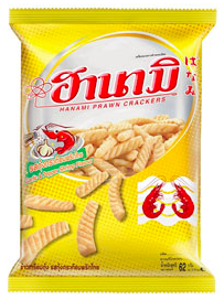 Hanami - Prawn Crackers (vitlök- och räksmak) 60g