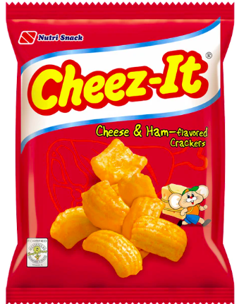 Nutri Snack - Cheez-it (Ost-och skinksmak) 95g