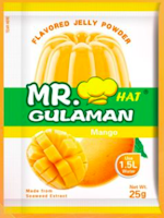 Mr. Gulaman - Gelepulver med mangosmak 10x25g