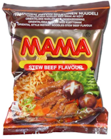 Mama -  Snabbnudlar Stew Beef Smak 60g