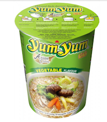 Yum Yum - Snabbnudlar i Kopp (vegetarisk) 70g