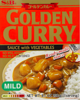 S&B - Golden curry med grönsaker (mild) 220g