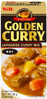 S&B - Golden curry (hot) 92g