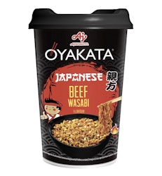 Oyakata - Snabbnudlar Biff wasabi 93g