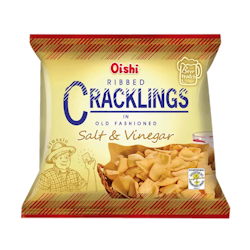 Oishi - Cracklings (Salt & Vinäger) 90g
