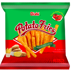 Oishi - Potato fries (Tomato ketchupsmak) 50g