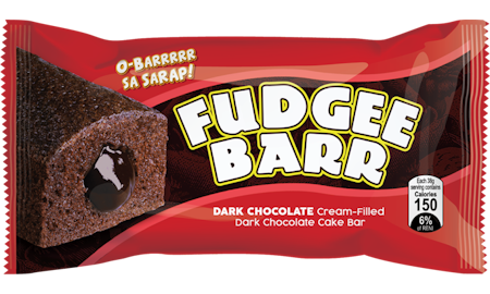 Fudgee Barr  - Mörk choklad (dark chocolate) 390g