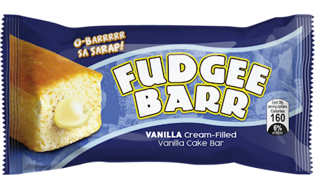 Fudgee Barr - Med vaniljfyllning 390g