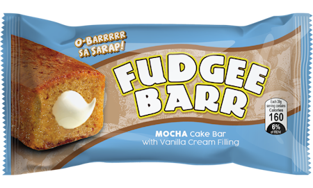 Fudgee Barr - med mochafyllning 390g