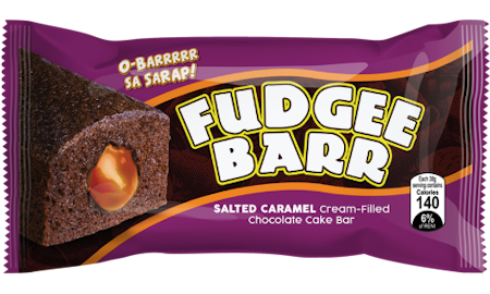 Fudgee Barr - med salted caramelfyllning 390g