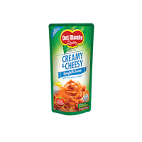 Del Monte - creamy & cheesy spaghettisås 900g