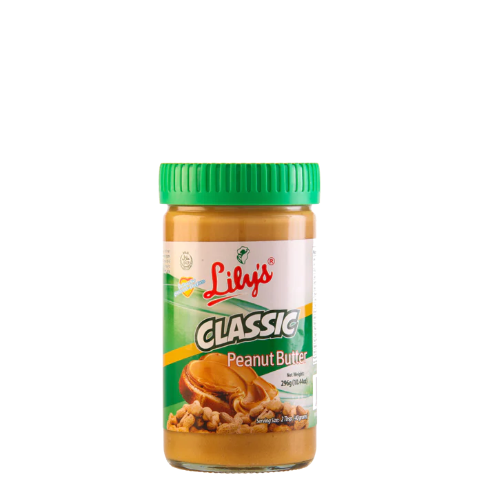 Lily's - Classic peanut butter (jordnötssmör) 296g