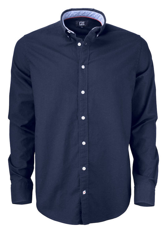 Blå skjorta - Cutter & Buck Belfair Oxford