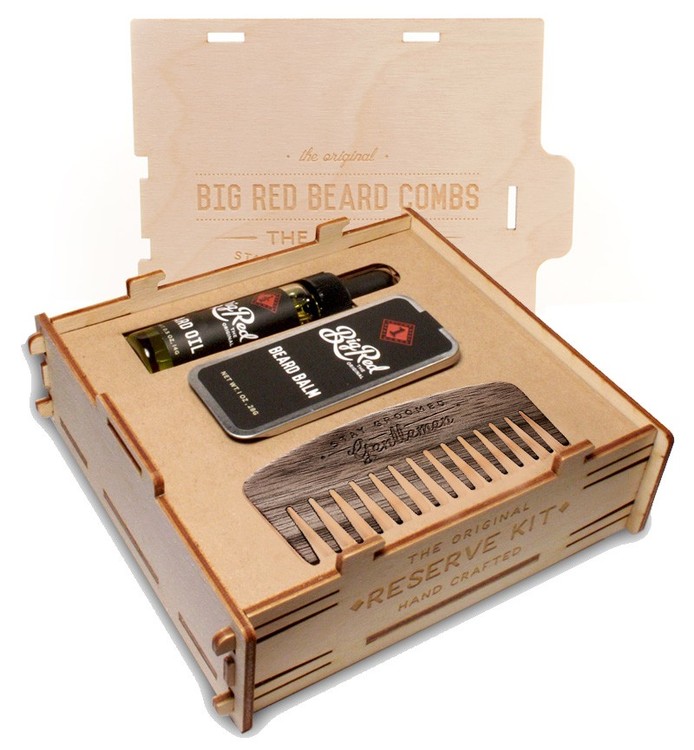 Big Red Beard Combs The Reserve Kit