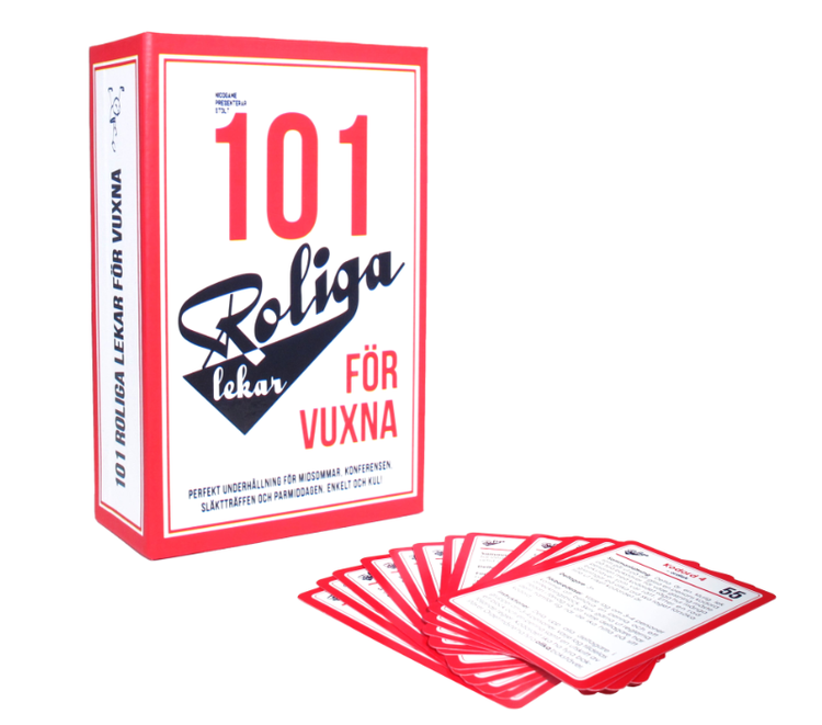 101 roliga lekar för vuxna