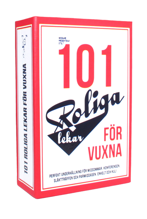 Spel: 101 roliga lekar för vuxna