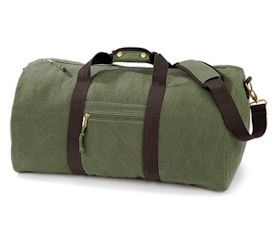 Vintage Canvas Holdall