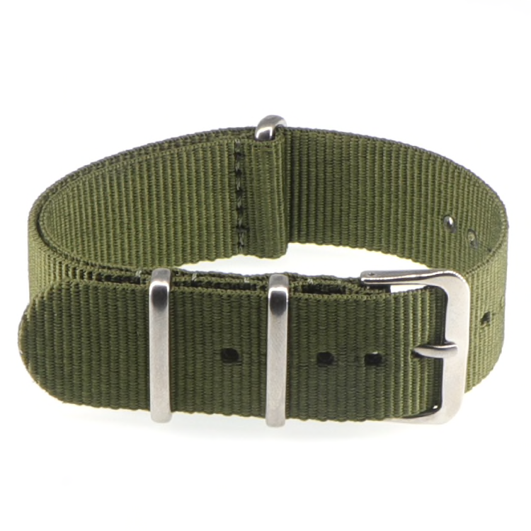 Militärgrönt Natoklockarmband