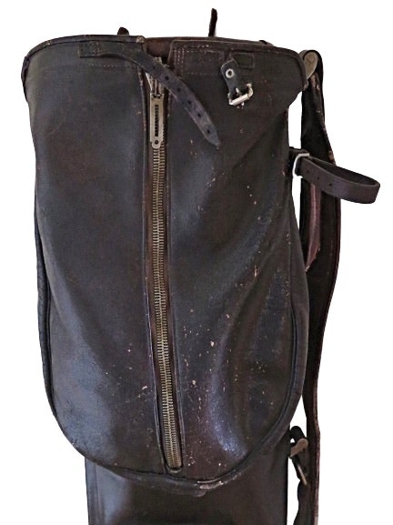 Golfbag - Brun läder ZOME c. 1925