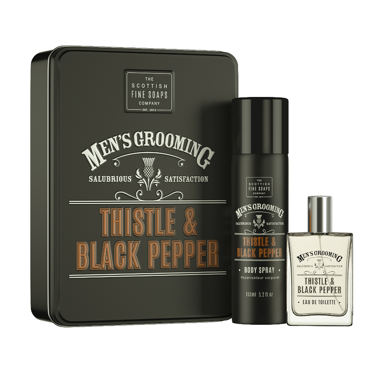 Thistle & Black Pepper Fragrance Duo Kit - The Scottish Fine Soaps