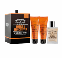 Thistle & Black Pepper Well Groomed Gift Set - The Scottish Fine Soaps