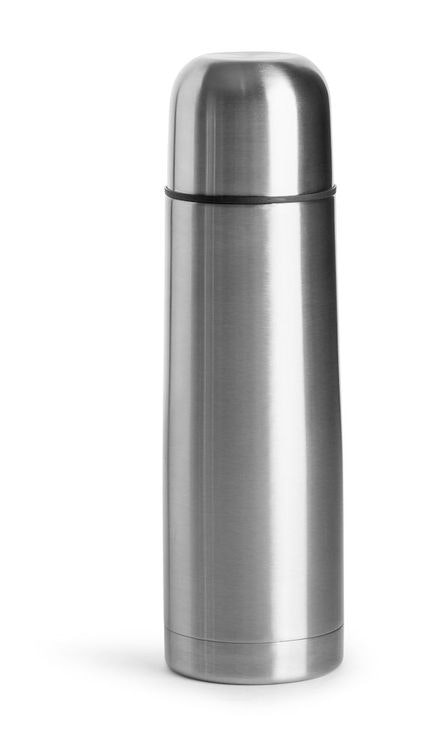 Thermos 0.75l - Metal - Saga shape