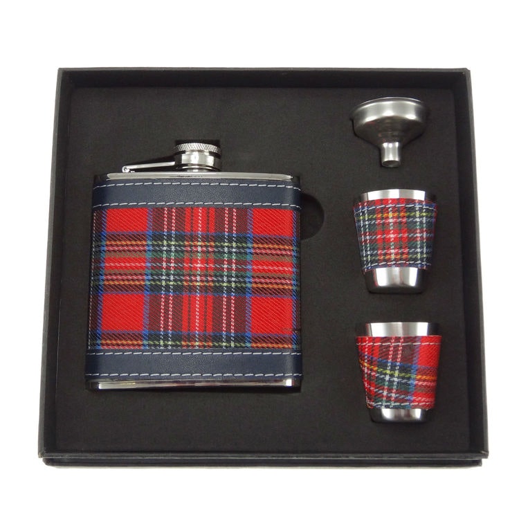 Fickplunteset med muggar Royal Stewart Tartan - Glen Appin