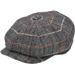 Mönstrad tweed Newsboy keps - Major Wear