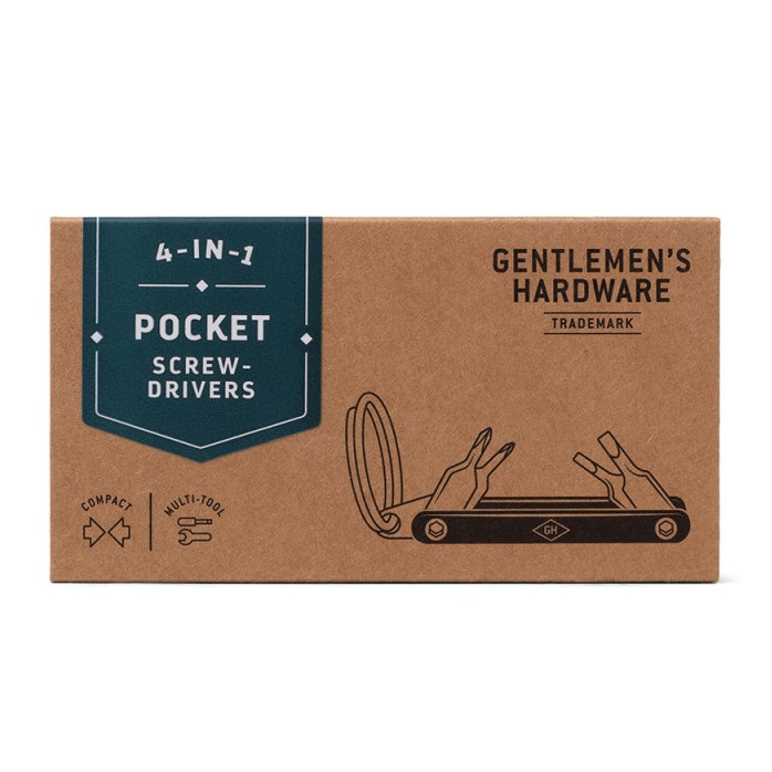 Miniskruvmejsel nyckelring - Gentlemen´s Hardware