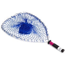 Fishing net with extendable attachment hook