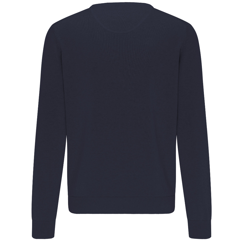 Crew neck sweater - Navy - Fynch-Hatton