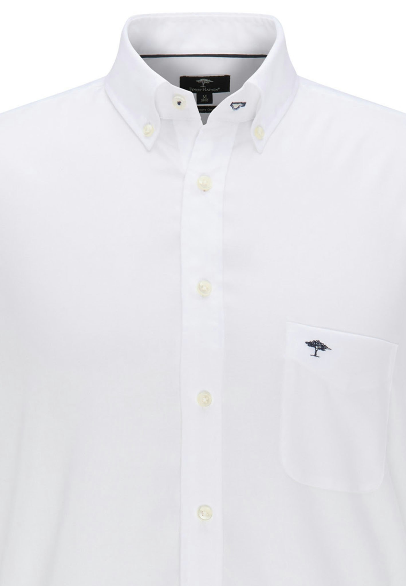 Oxford shirt - White - Fynch-Hatton