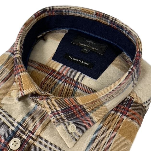 Rurig flannel shirt - Fynch-Hatton