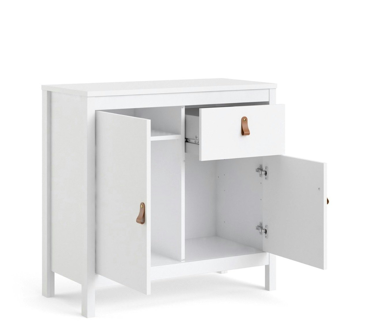 Storage cabinet white Madrid - Tvilum