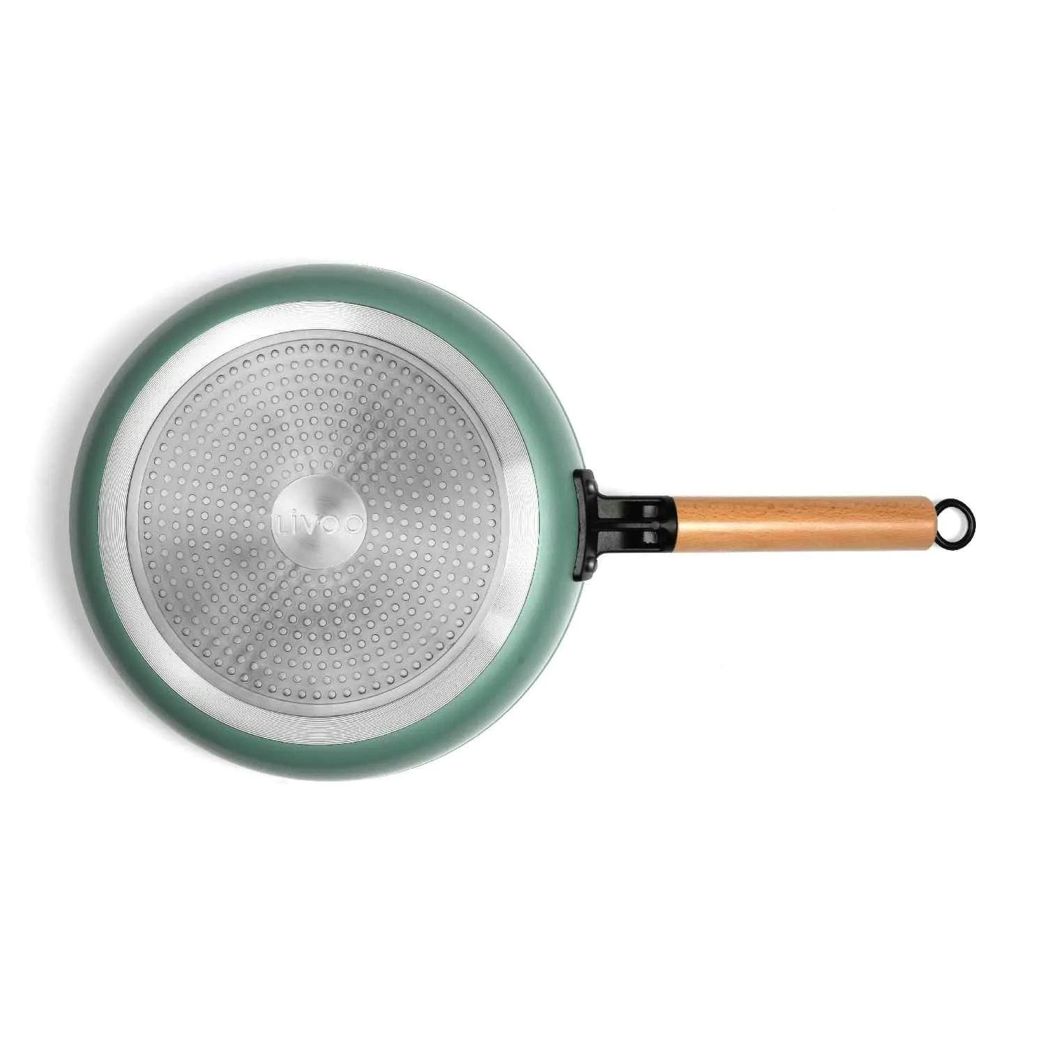 Set of 2 frying pans Green - Livoo