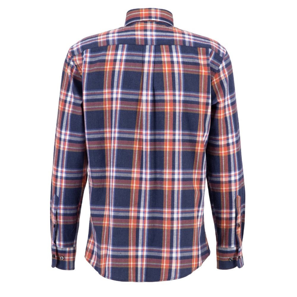 Checked flannel shirt - Fynch-Hatton