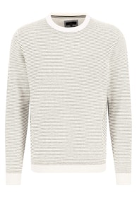 Knitted sweater - Off White - Fynch-Hatton