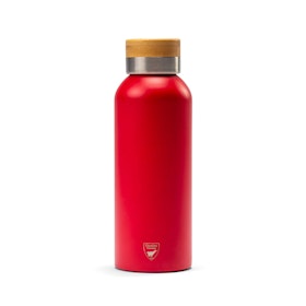 Thermos bottle with bamboo lid 32 cl - Red - Orrefors Hunting