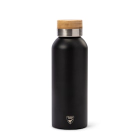 Thermos bottle with bamboo lid 32 cl - Black - Orrefors Hunting