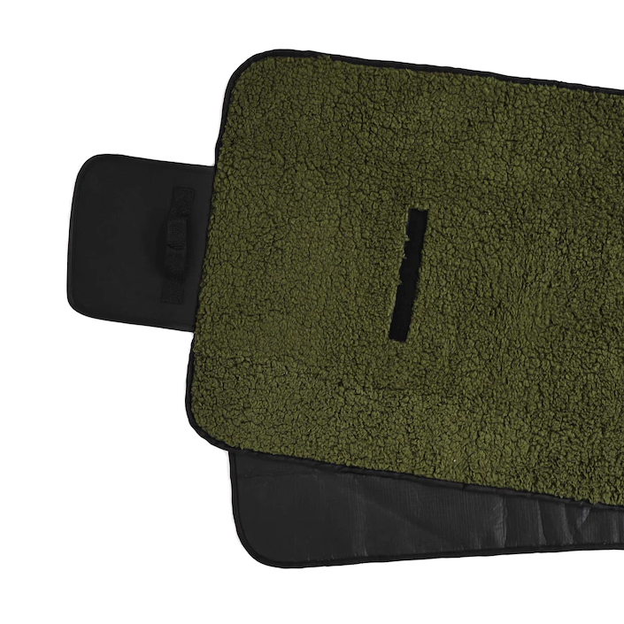 Seat pad/plaid Green 50x150cm - Fairytale shape