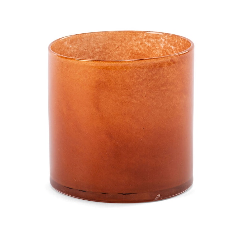 Glass lantern 10x10 cm - Rust - Orrefors Jernverk