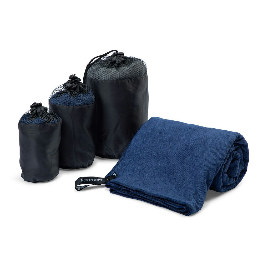 Microfiber towel Navy blue - Lord Nelson