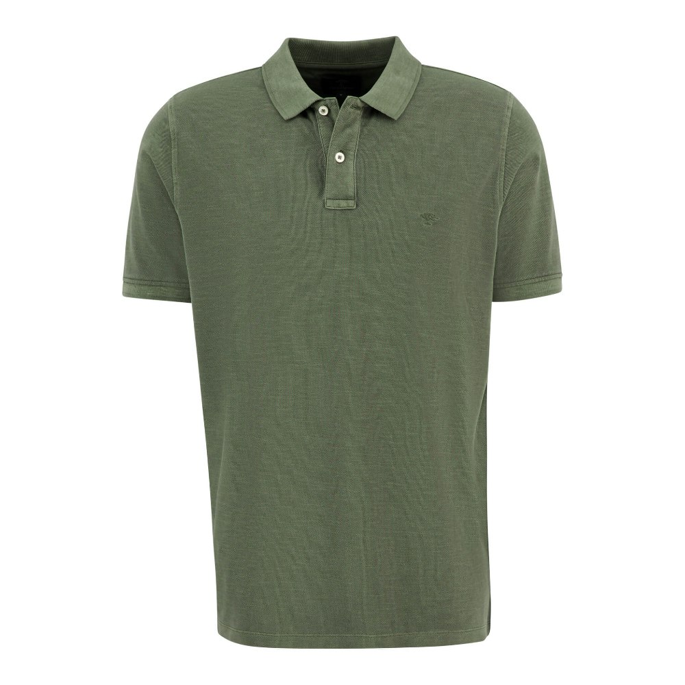 Polo shirt Dusty Olive - Fynch-Hatton