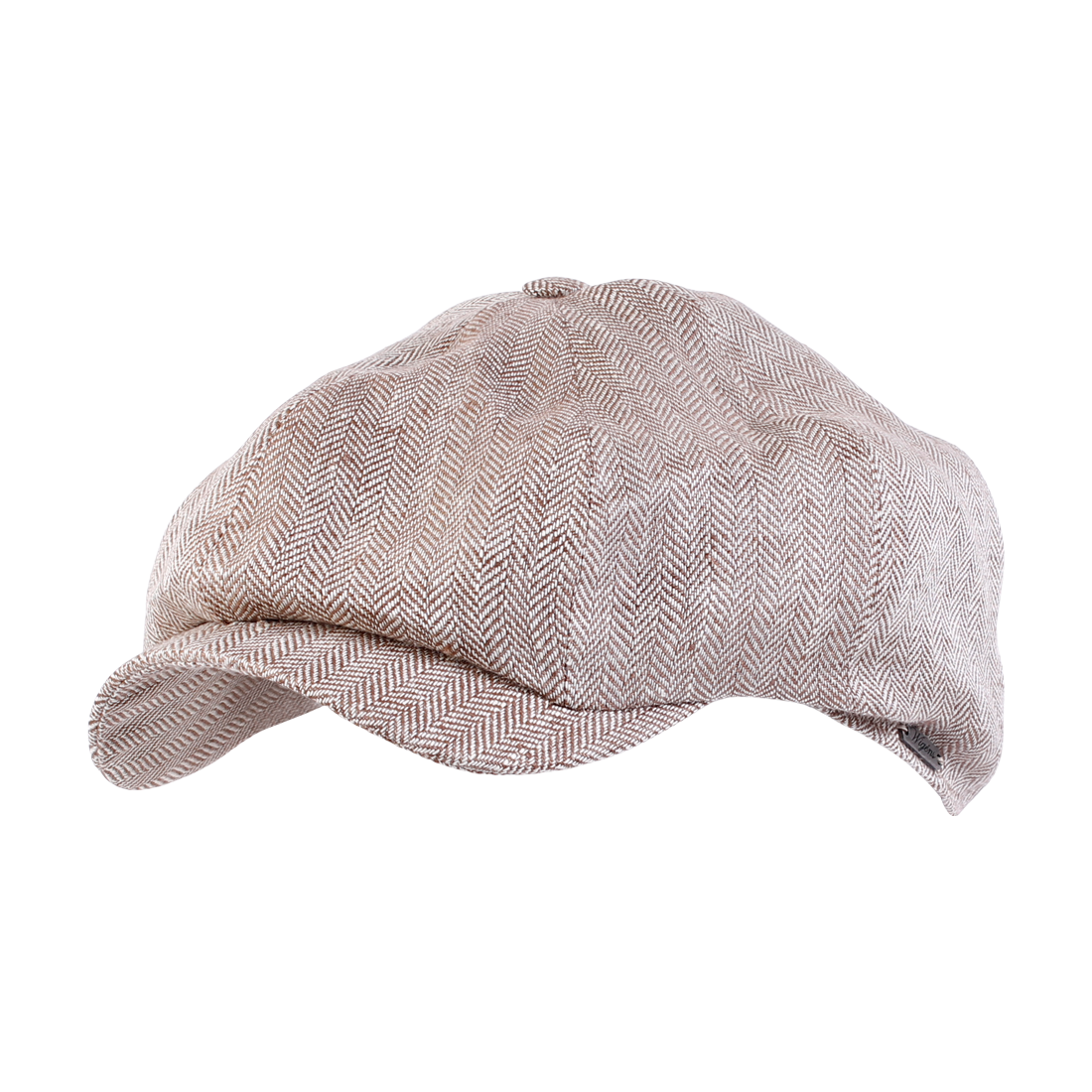 Newsboy Classic Cap Herringbone Brown - Wigéns