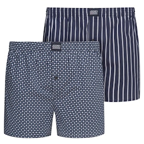 Boxer woven Navy 2-p - Jockey