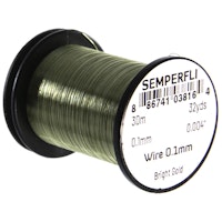 Semperfli Wire 0,1mm Bright Gold