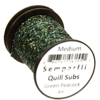 Quill Subs Green Peacock