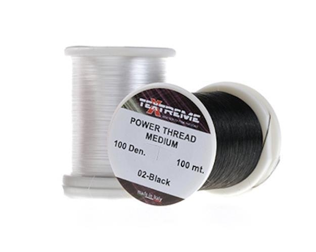 Power Thread Medium-100 Den Black