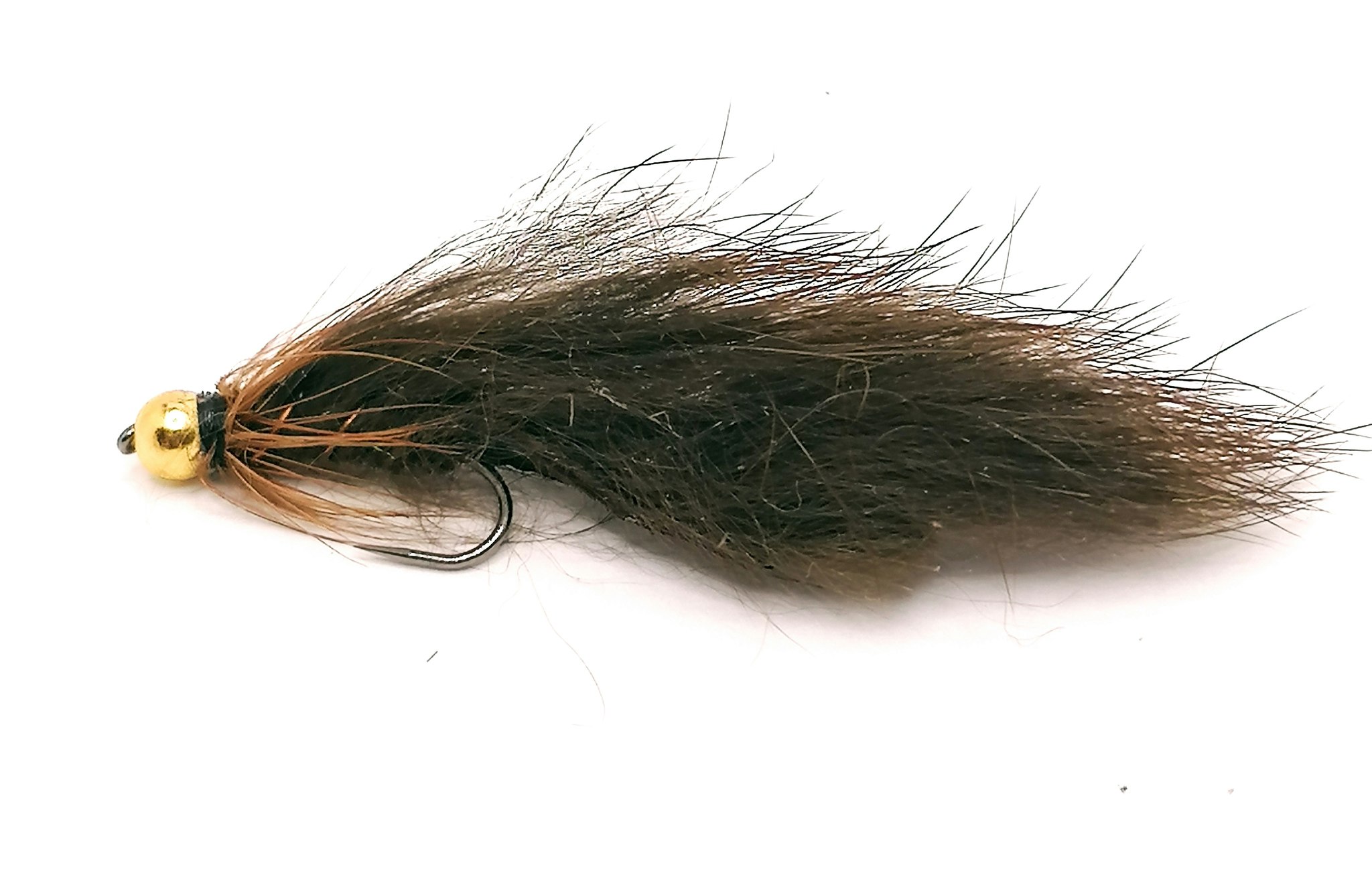 Zonker Dark Brown BeadHead #8